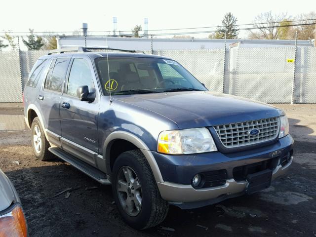 1FMDU74W85UA76591 - 2005 FORD EXPLORER E BLUE photo 1