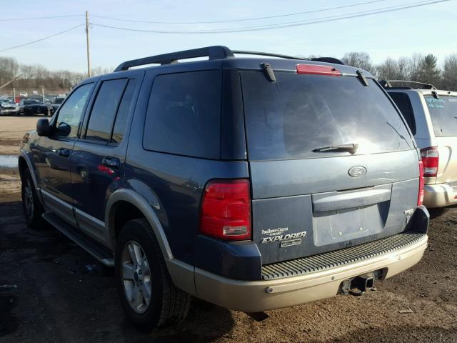 1FMDU74W85UA76591 - 2005 FORD EXPLORER E BLUE photo 3