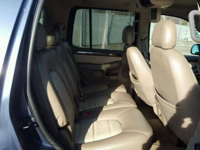 1FMDU74W85UA76591 - 2005 FORD EXPLORER E BLUE photo 6