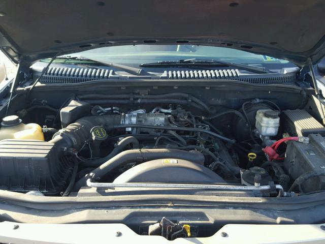 1FMDU74W85UA76591 - 2005 FORD EXPLORER E BLUE photo 7