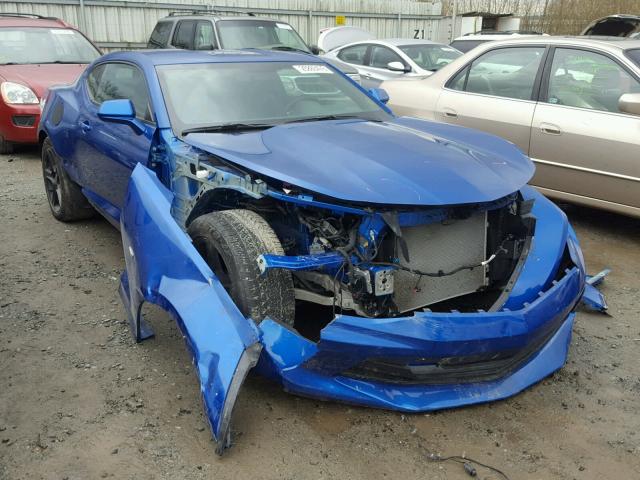 1G1FB1RX0H0183544 - 2017 CHEVROLET CAMARO LT BLUE photo 1