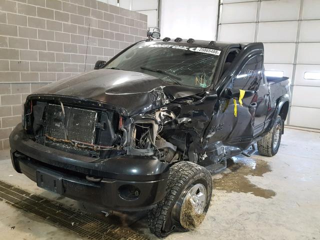 3D3KS28C86G233424 - 2006 DODGE RAM 2500 S BLACK photo 2