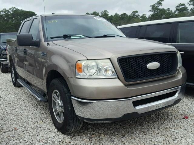 1FTRW12W26KD79223 - 2006 FORD F150 SUPER BEIGE photo 1