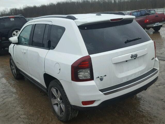 1C4NJCEA0GD776797 - 2016 JEEP COMPASS LA WHITE photo 3