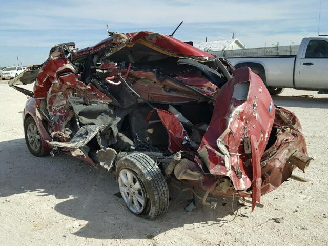 3N1CN7AP2DL868483 - 2013 NISSAN VERSA S RED photo 3