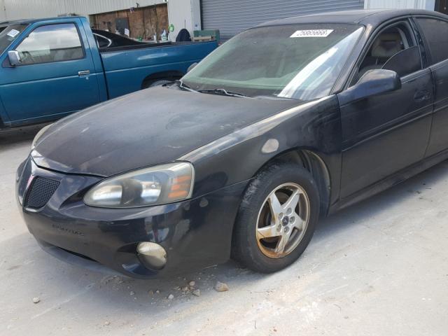 2G2WS522641314167 - 2004 PONTIAC GRAND PRIX BLACK photo 2