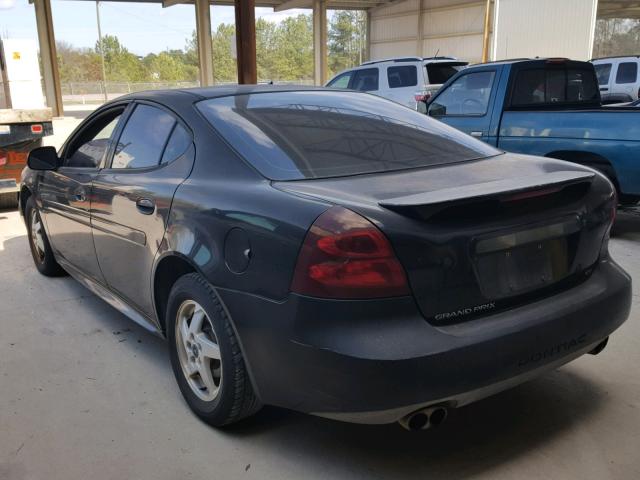 2G2WS522641314167 - 2004 PONTIAC GRAND PRIX BLACK photo 3