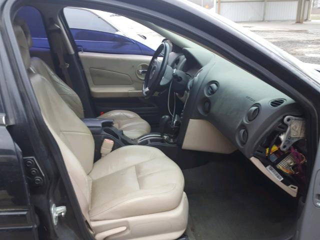 2G2WS522641314167 - 2004 PONTIAC GRAND PRIX BLACK photo 5