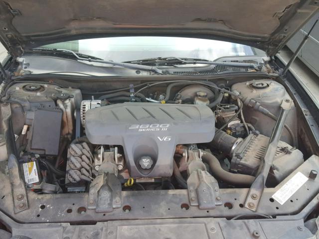 2G2WS522641314167 - 2004 PONTIAC GRAND PRIX BLACK photo 7