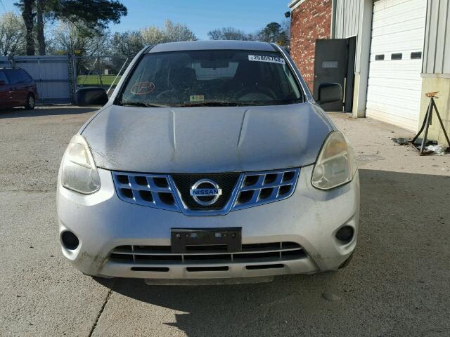 JN8AS5MT0BW570956 - 2011 NISSAN ROGUE S SILVER photo 9