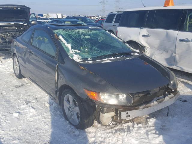 2HGFG12886H561535 - 2006 HONDA CIVIC EX Boz foto 1