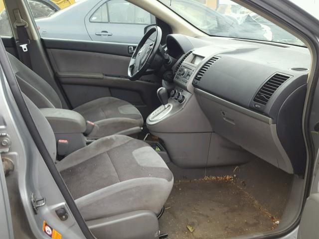 3N1AB61E77L696271 - 2007 NISSAN SENTRA 2.0 GRAY photo 5