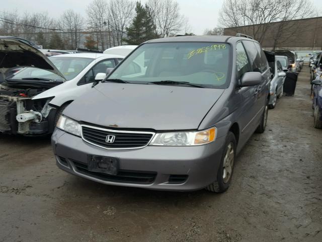 2HKRL1862YH582999 - 2000 HONDA ODYSSEY EX GRAY photo 2