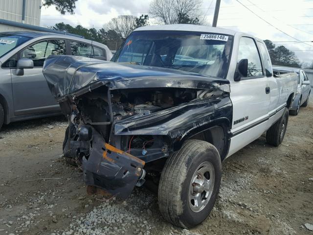 3B7HC13Y8TG123479 - 1996 DODGE RAM 1500 WHITE photo 2