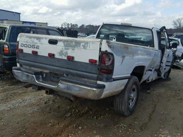 3B7HC13Y8TG123479 - 1996 DODGE RAM 1500 WHITE photo 4