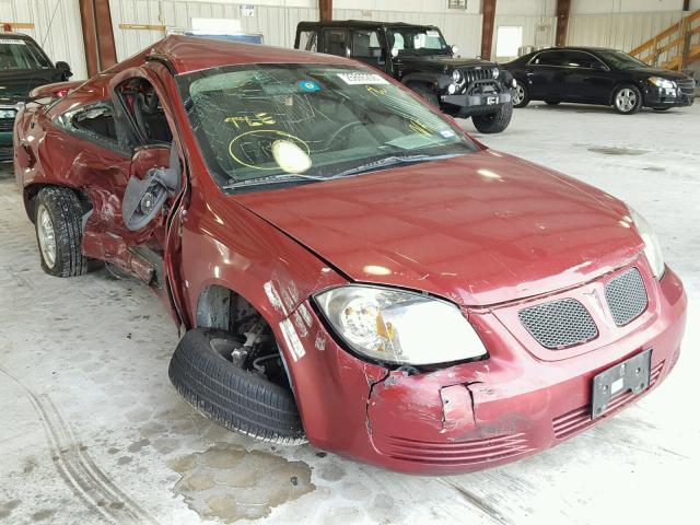 1G2AS18H297169718 - 2009 PONTIAC G5 RED photo 1