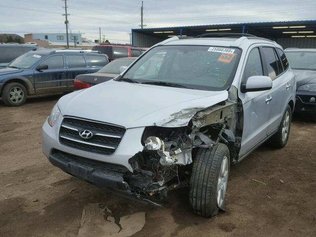 5NMSH73E89H331973 - 2009 HYUNDAI SANTA FE S GRAY photo 2