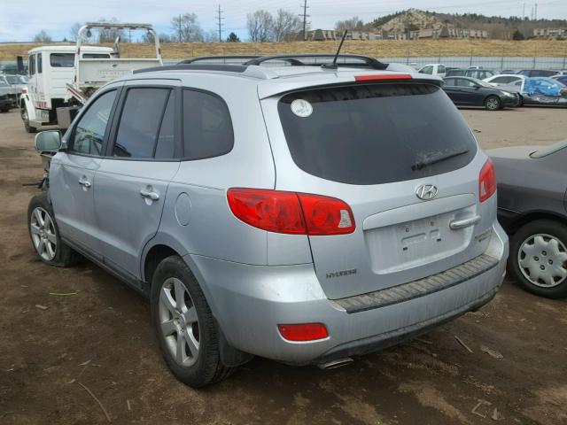 5NMSH73E89H331973 - 2009 HYUNDAI SANTA FE S GRAY photo 3