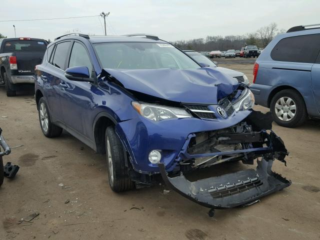 2T3DFREV7EW168004 - 2014 TOYOTA RAV4 LIMIT BLUE photo 1