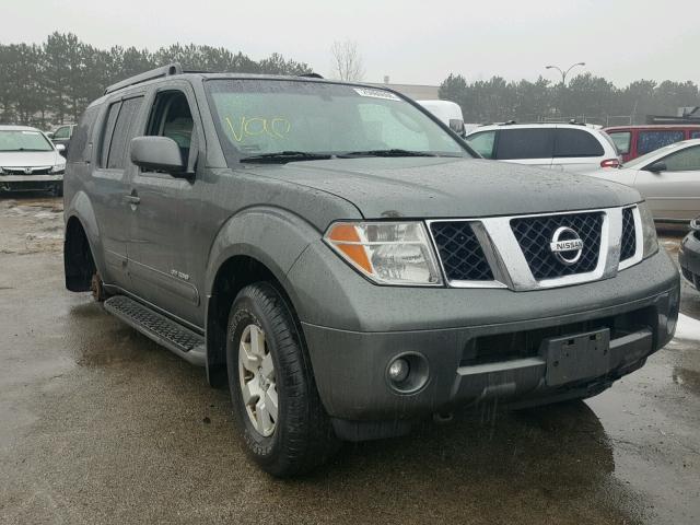 5N1AR18W75C716131 - 2005 NISSAN PATHFINDER GRAY photo 1