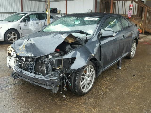 JTKDE167780260882 - 2008 TOYOTA SCION TC BLUE photo 2