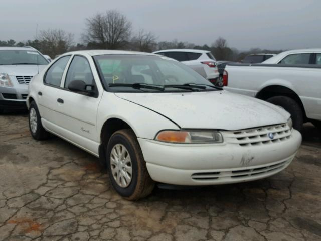 1P3EJ46C8WN121124 - 1998 PLYMOUTH BREEZE BAS WHITE photo 1