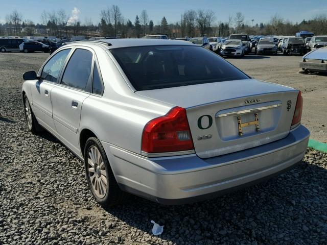 YV1TS92DX41340407 - 2004 VOLVO S80 SILVER photo 3