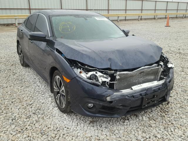 19XFC1F39GE009791 - 2016 HONDA CIVIC EX ლურჯი ფოტო 1