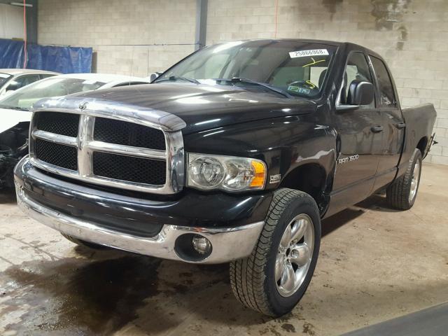 1D7HU18D13S346173 - 2003 DODGE RAM 1500 S BLACK photo 2