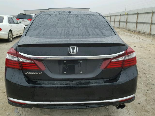 1HGCR2F87HA024010 - 2017 HONDA ACCORD EXL BLACK photo 9