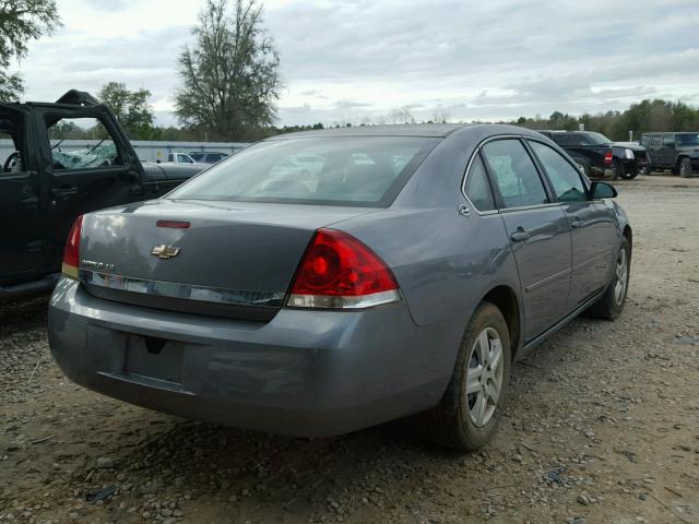 2G1WB58KX69296403 - 2006 CHEVROLET IMPALA LS GRAY photo 4