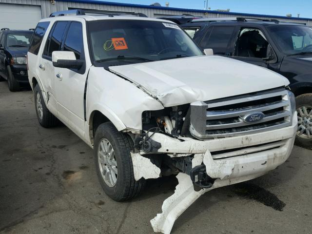 1FMJU2A55CEF05288 - 2012 FORD EXPEDITION WHITE photo 1