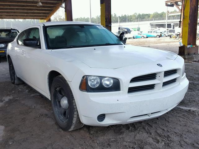 2B3KA43V39H523947 - 2009 DODGE CHARGER WHITE photo 1