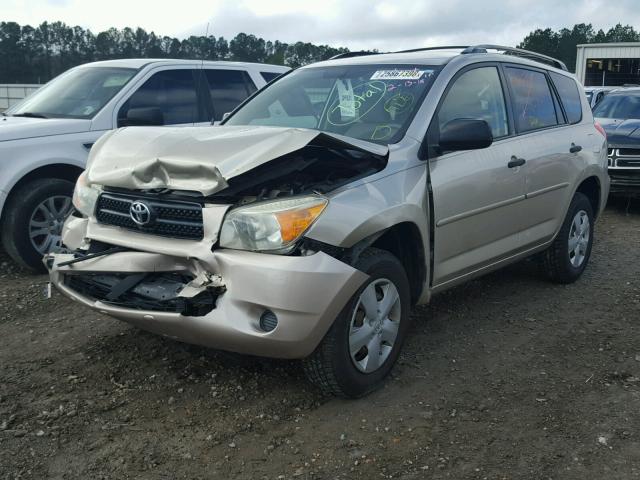 JTMZD33V785097376 - 2008 TOYOTA RAV4 GOLD photo 2