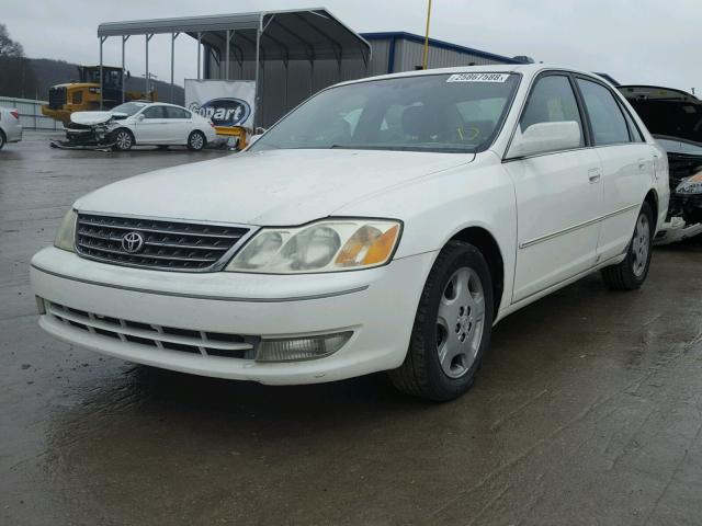 4T1BF28B13U282229 - 2003 TOYOTA AVALON XL WHITE photo 2