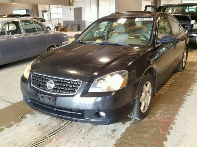 1N4AL11D46N406321 - 2006 NISSAN ALTIMA S BLACK photo 2