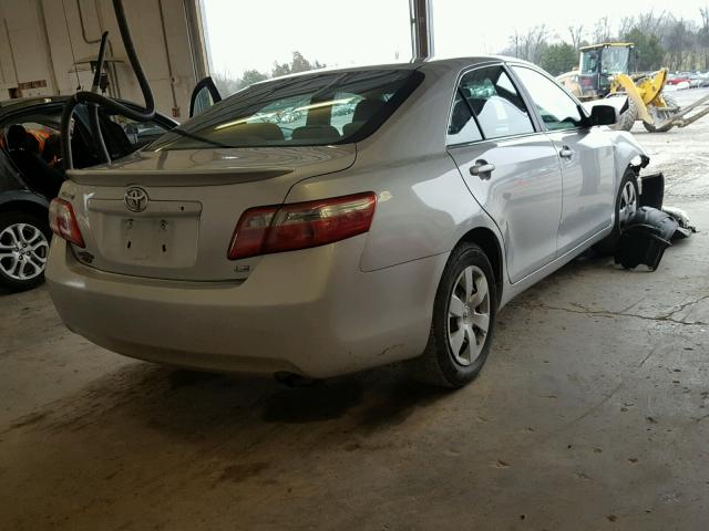 4T1BE46K38U261505 - 2008 TOYOTA CAMRY CE SILVER photo 4