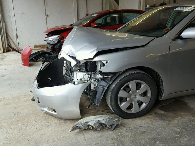 4T1BE46K38U261505 - 2008 TOYOTA CAMRY CE SILVER photo 9