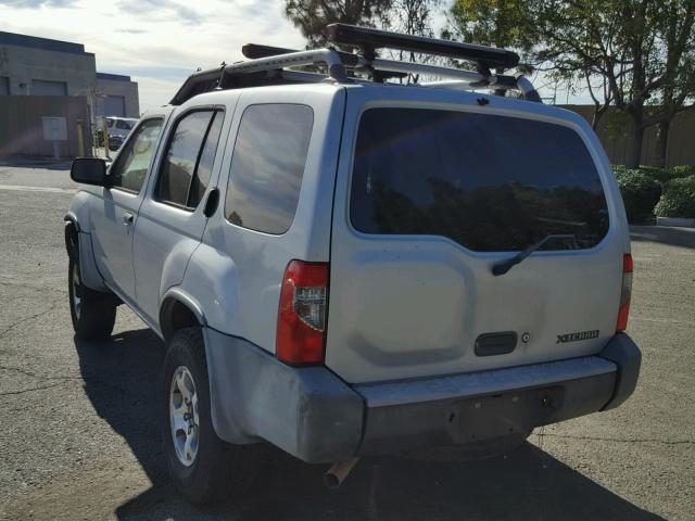 5N1ED28Y51C581328 - 2001 NISSAN XTERRA XE SILVER photo 3