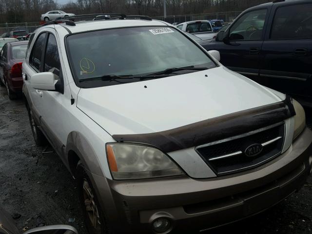 KNDJC733655488570 - 2005 KIA SORENTO EX WHITE photo 1