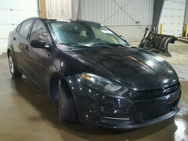 1C3CDFBBXFD350986 - 2015 DODGE DART SXT BLACK photo 1