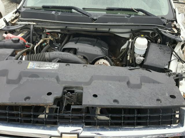 1GCHK63K19F104147 - 2009 CHEVROLET SILVERADO WHITE photo 7