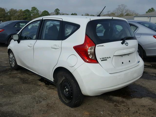 3N1CE2CP2FL409618 - 2015 NISSAN VERSA NOTE WHITE photo 3