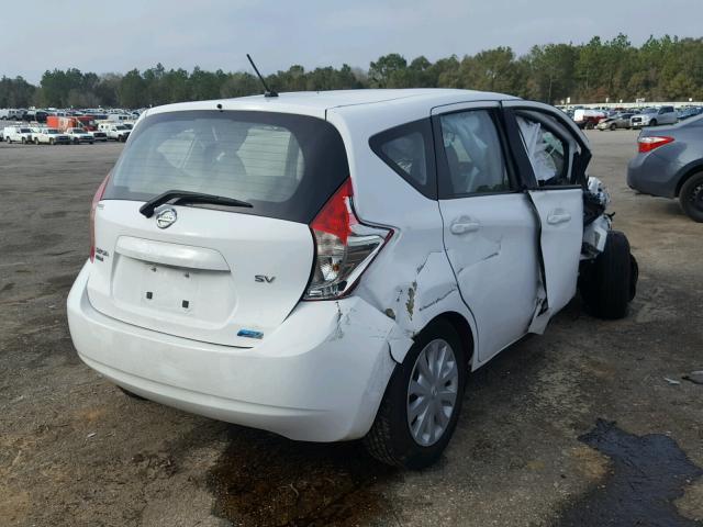 3N1CE2CP2FL409618 - 2015 NISSAN VERSA NOTE WHITE photo 4