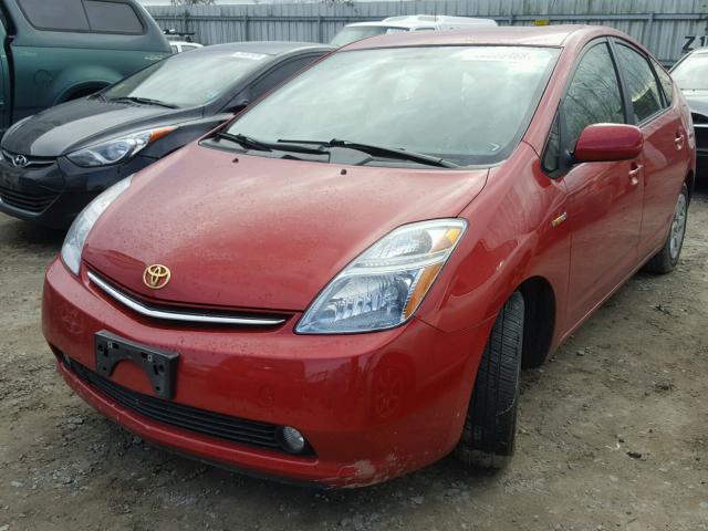 JTDKB20U967062126 - 2006 TOYOTA PRIUS RED photo 2