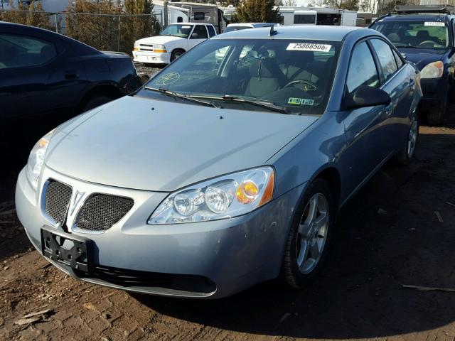 1G2ZH57NX94152280 - 2009 PONTIAC G6 GT BLUE photo 2