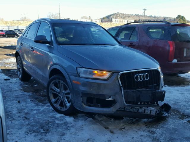 WA1GFCFS8FR012953 - 2015 AUDI Q3 PRESTIG GRAY photo 1