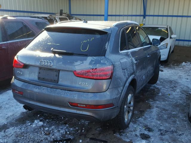 WA1GFCFS8FR012953 - 2015 AUDI Q3 PRESTIG GRAY photo 4