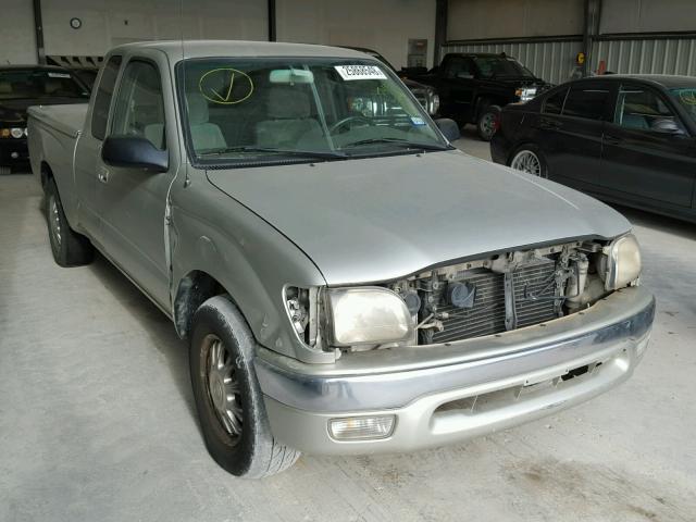 5TEVL52N71Z741394 - 2001 TOYOTA TACOMA XTR SILVER photo 1