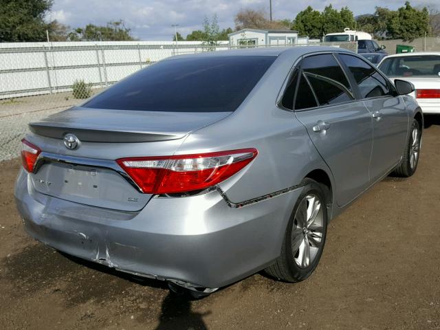 4T1BF1FK6GU217203 - 2016 TOYOTA CAMRY LE SILVER photo 4